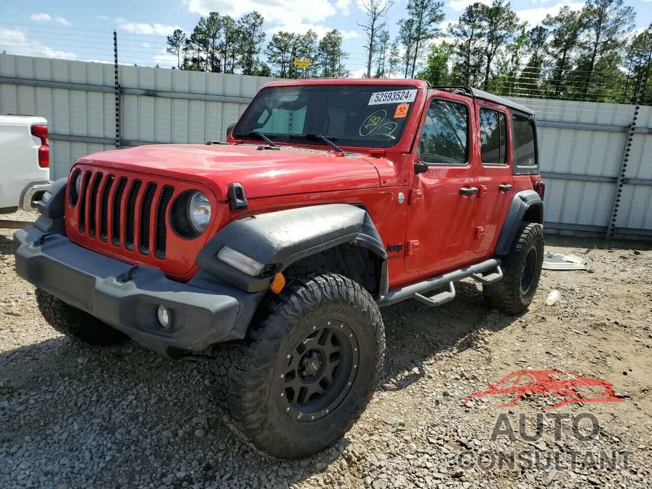 JEEP WRANGLER 2020 - 1C4HJXDN9LW125451