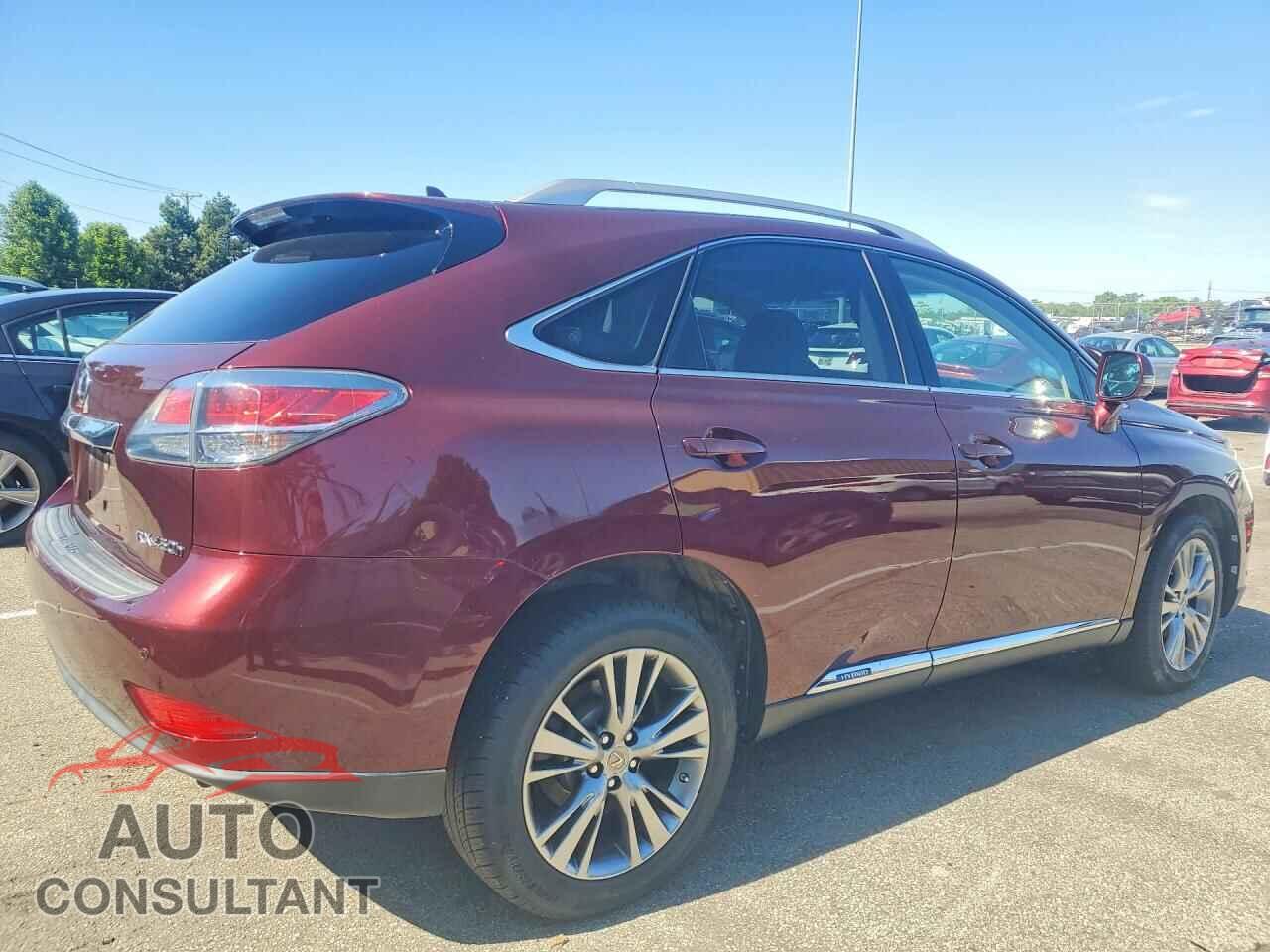 LEXUS RX450 2013 - JTJBC1BA5D2436717