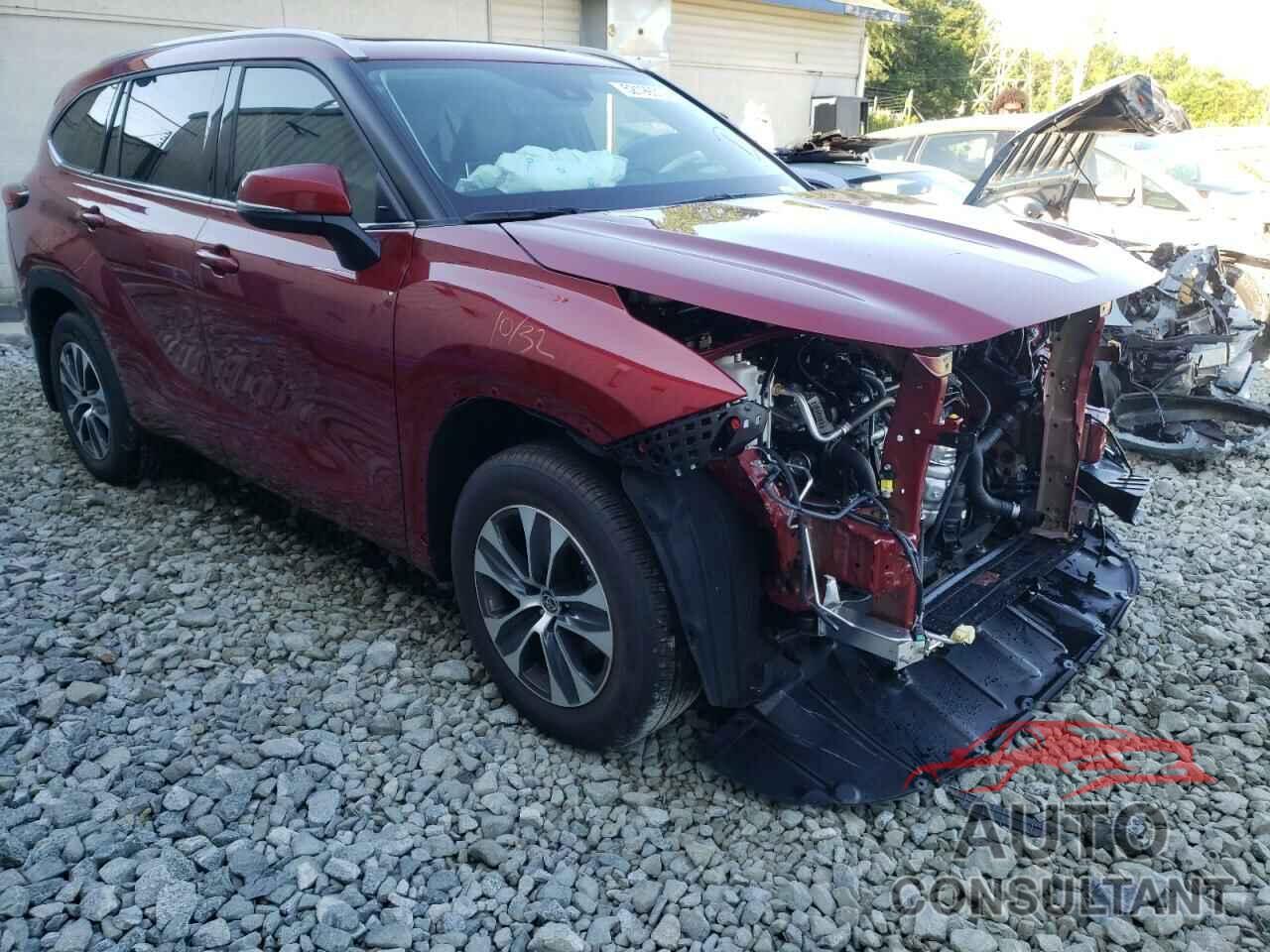 TOYOTA HIGHLANDER 2022 - 5TDHZRBH8NS574351