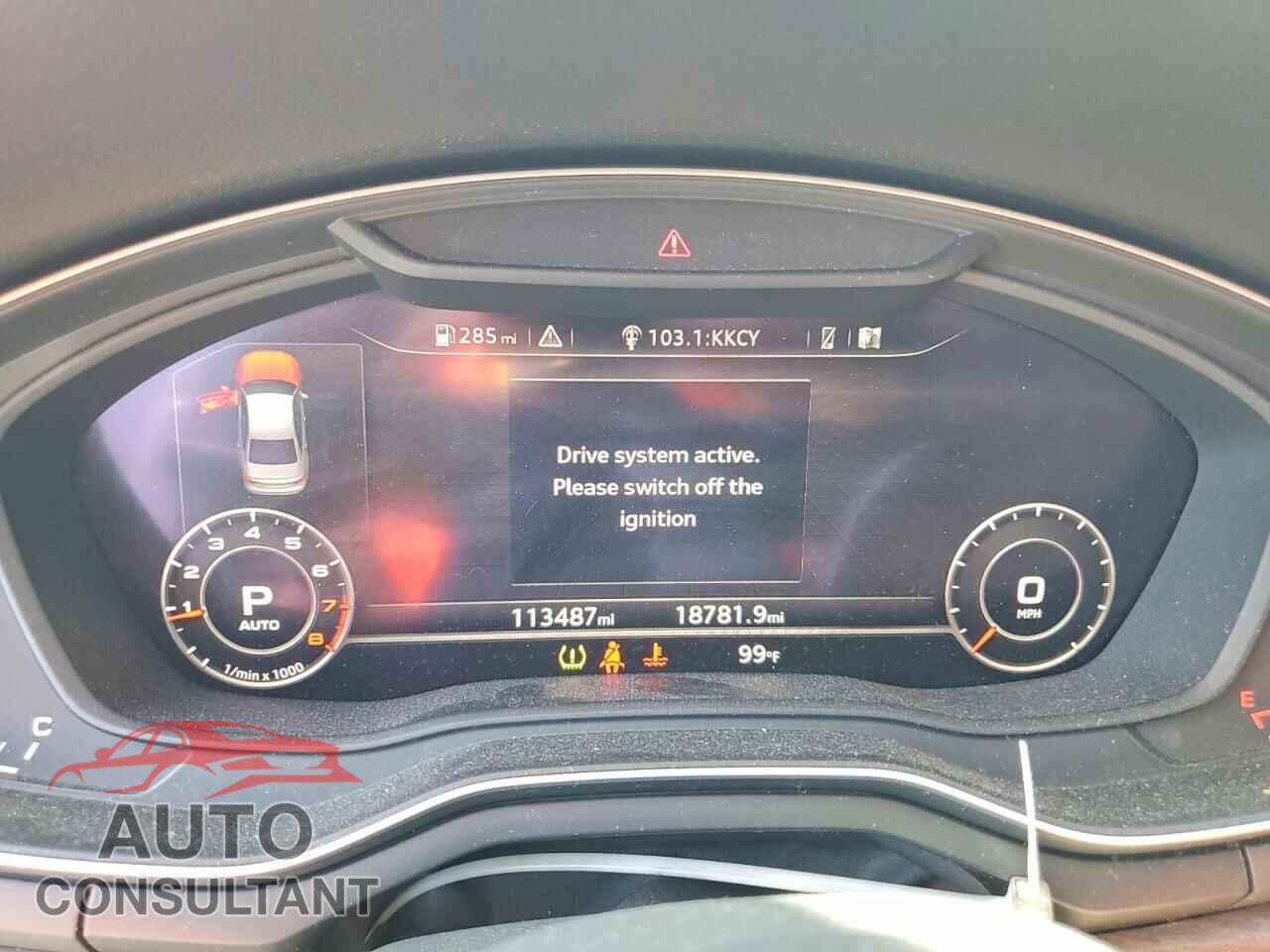 AUDI A4 2018 - WAUENAF42JA044100