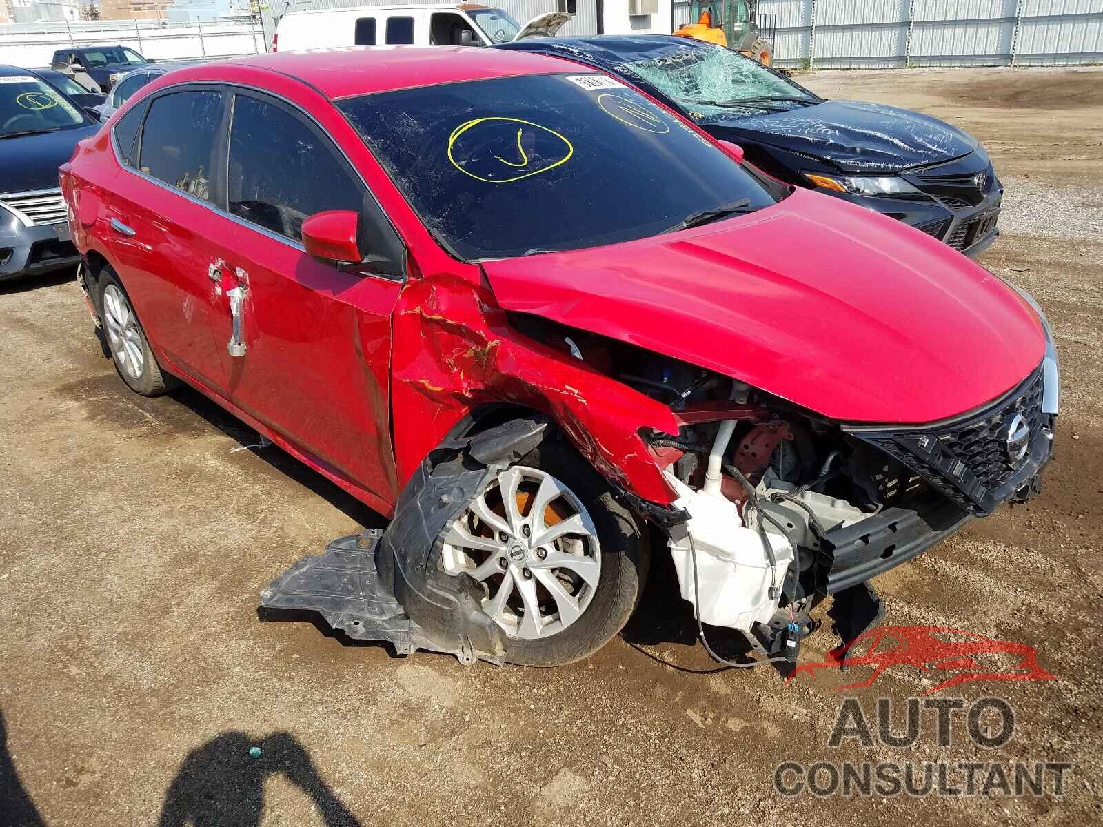 NISSAN SENTRA 2018 - 3N1AB7AP1JL630538