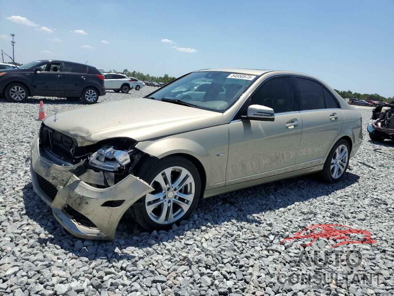 MERCEDES-BENZ C-CLASS 2012 - WDDGF4HB4CR238689
