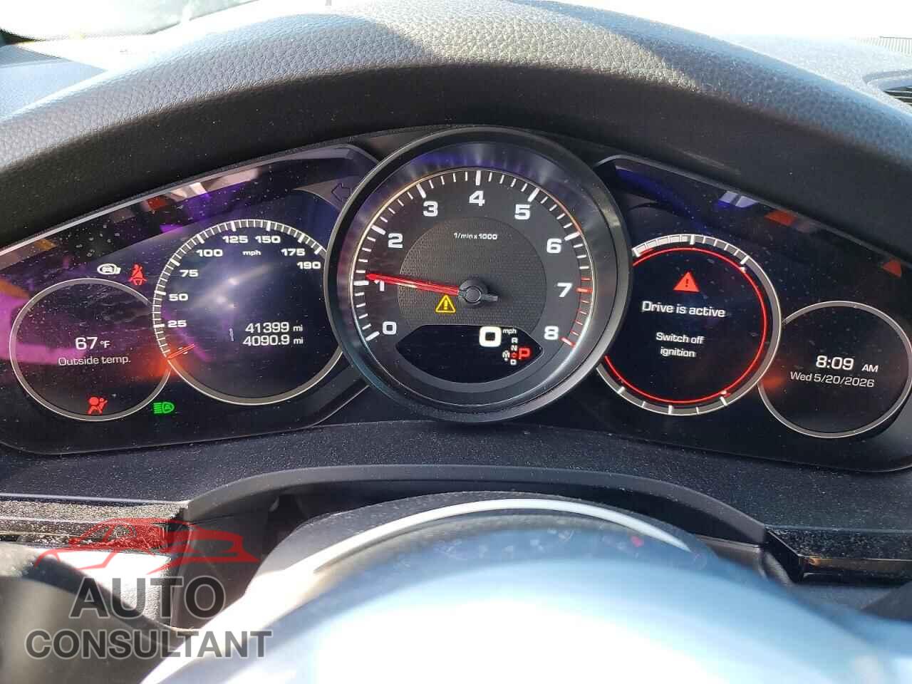 PORSCHE CAYENNE 2019 - WP1AB2AY7KDA63086