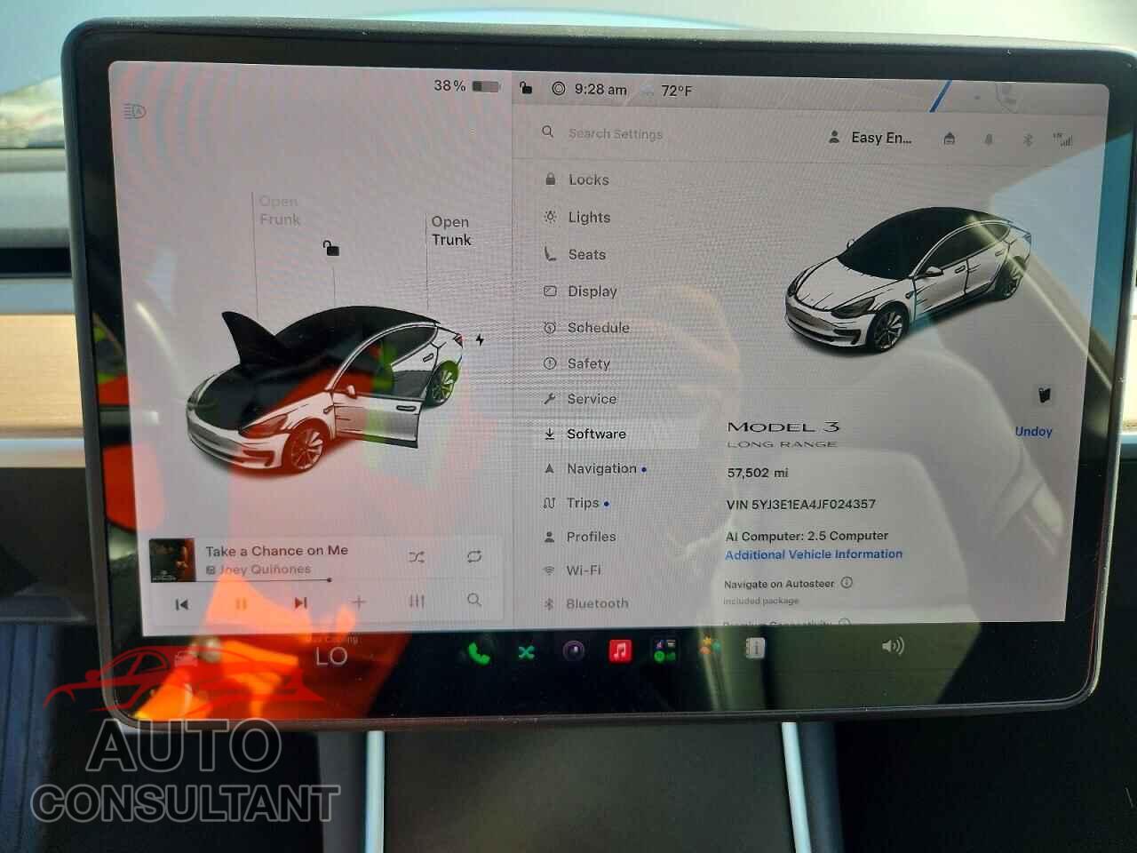 TESLA MODEL 3 2018 - 5YJ3E1EA4JF024357