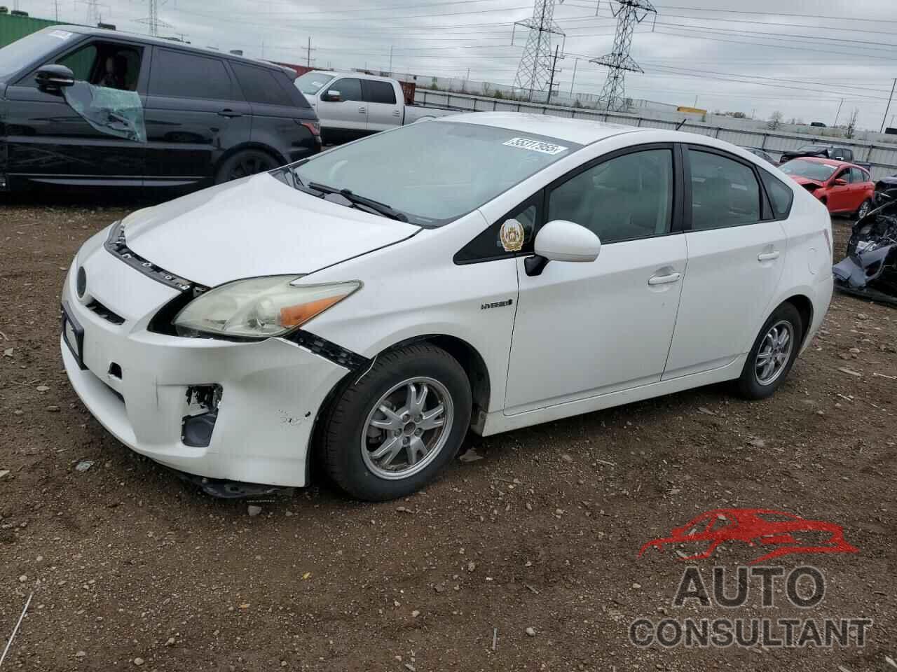 TOYOTA PRIUS 2011 - JTDKN3DU1B0266705