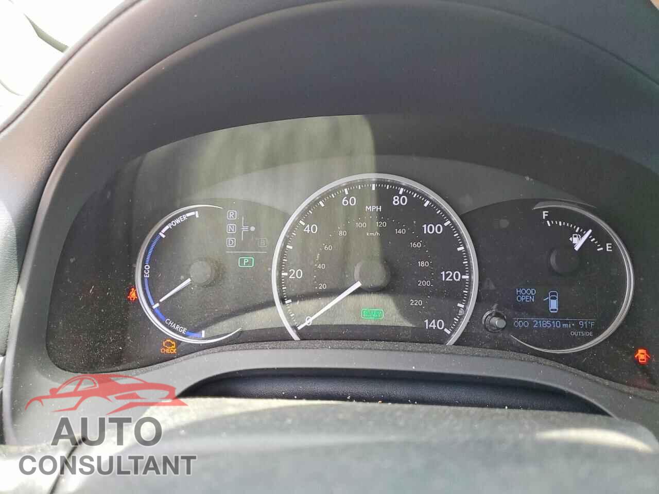 LEXUS CT 200 2012 - JTHKD5BH2C2057112
