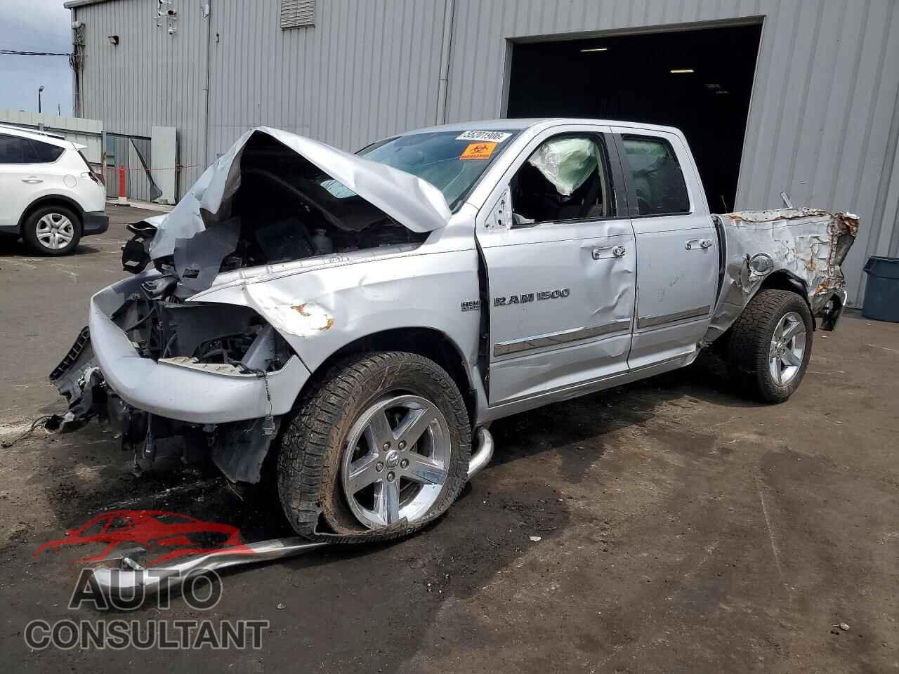DODGE RAM 1500 2012 - 1C6RD6GT1CS122557