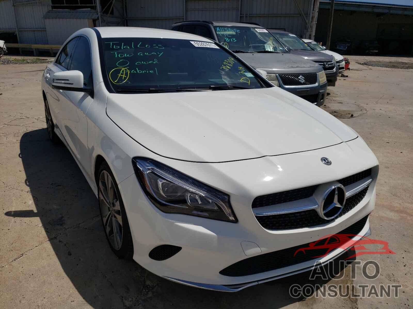 MERCEDES-BENZ CLA-CLASS 2019 - WDDSJ4EB3KN768509