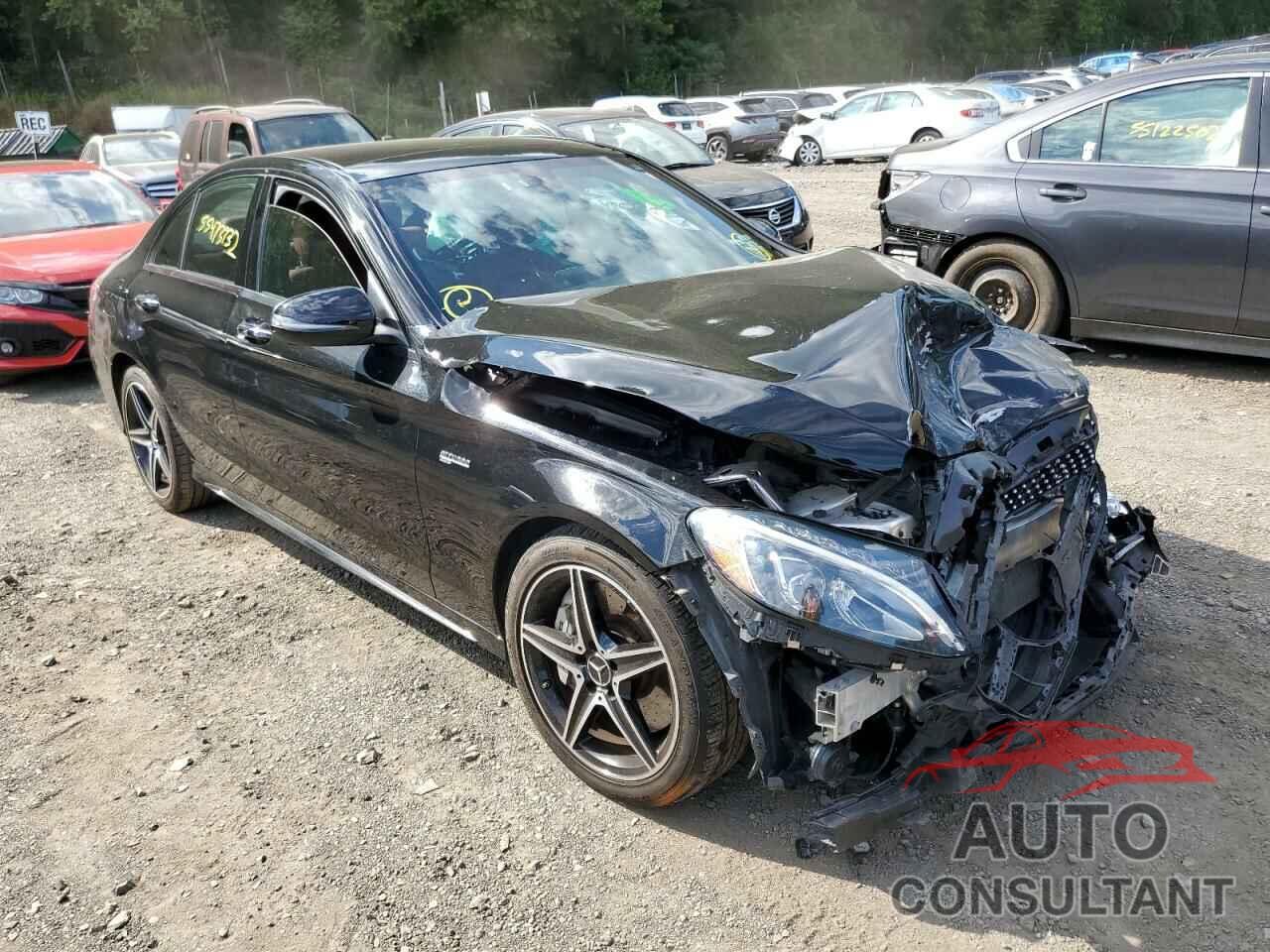 MERCEDES-BENZ C-CLASS 2018 - 55SWF6EB7JU238760