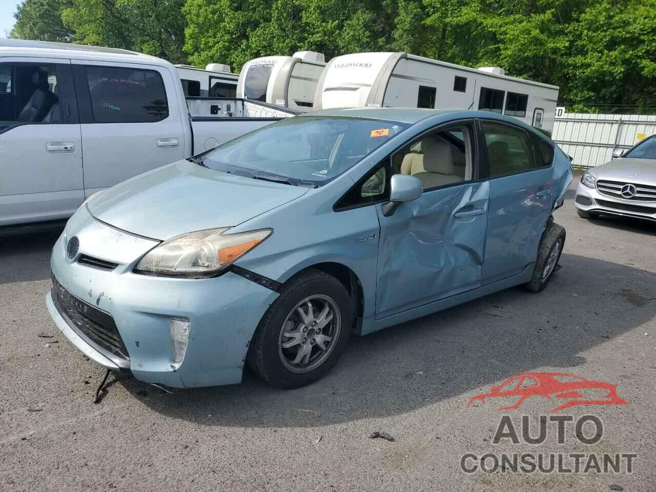 TOYOTA PRIUS 2012 - JTDKN3DU7C5423691