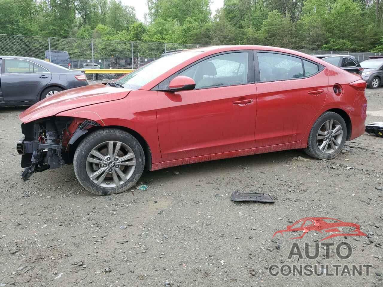 HYUNDAI ELANTRA 2018 - 5NPD84LF0JH309098
