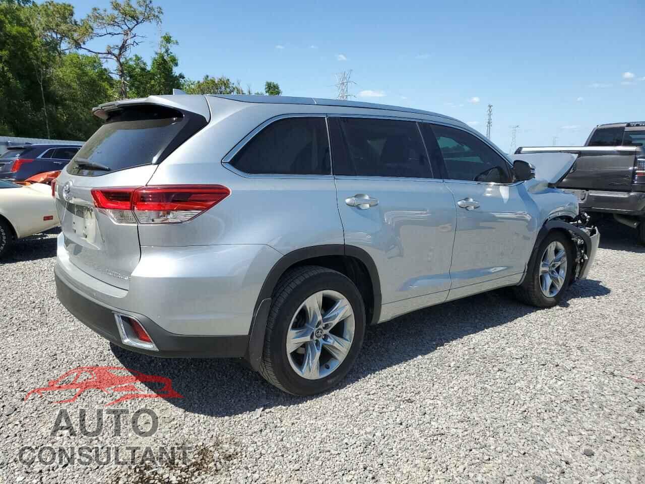 TOYOTA HIGHLANDER 2018 - 5TDDZRFH8JS819295