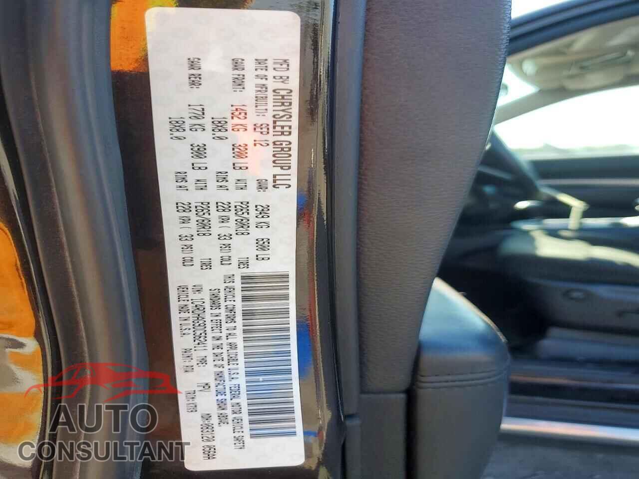 DODGE DURANGO 2013 - 1C4RDHAG9DC562411