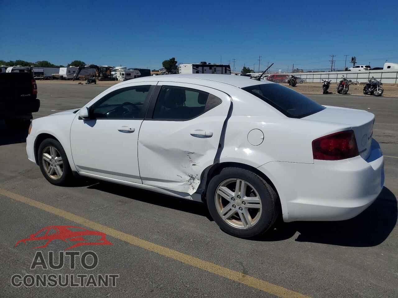 DODGE AVENGER 2013 - 1C3CDZCB0DN548807