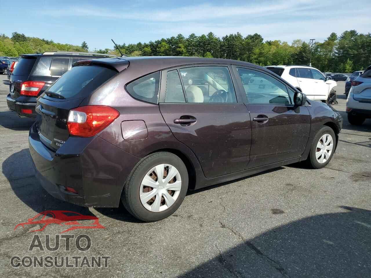 SUBARU IMPREZA 2012 - JF1GPAA6XCH219949