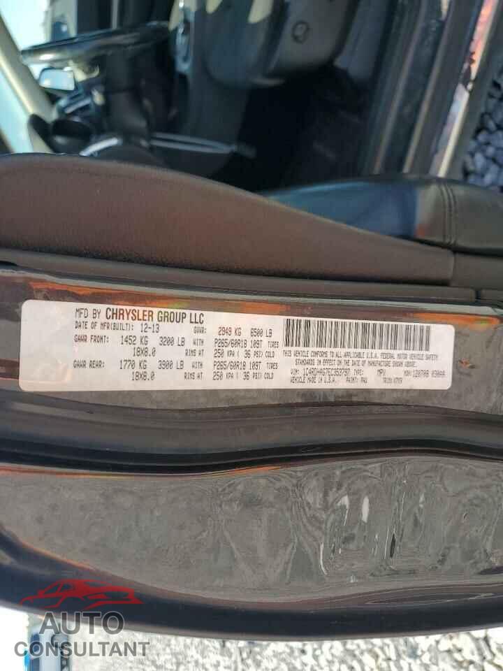 DODGE DURANGO 2014 - 1C4RDHAG7EC353797
