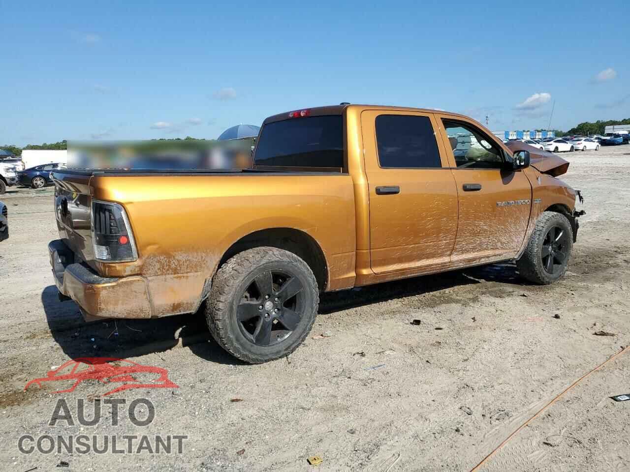 DODGE RAM 1500 2012 - 1C6RD6KT8CS324111