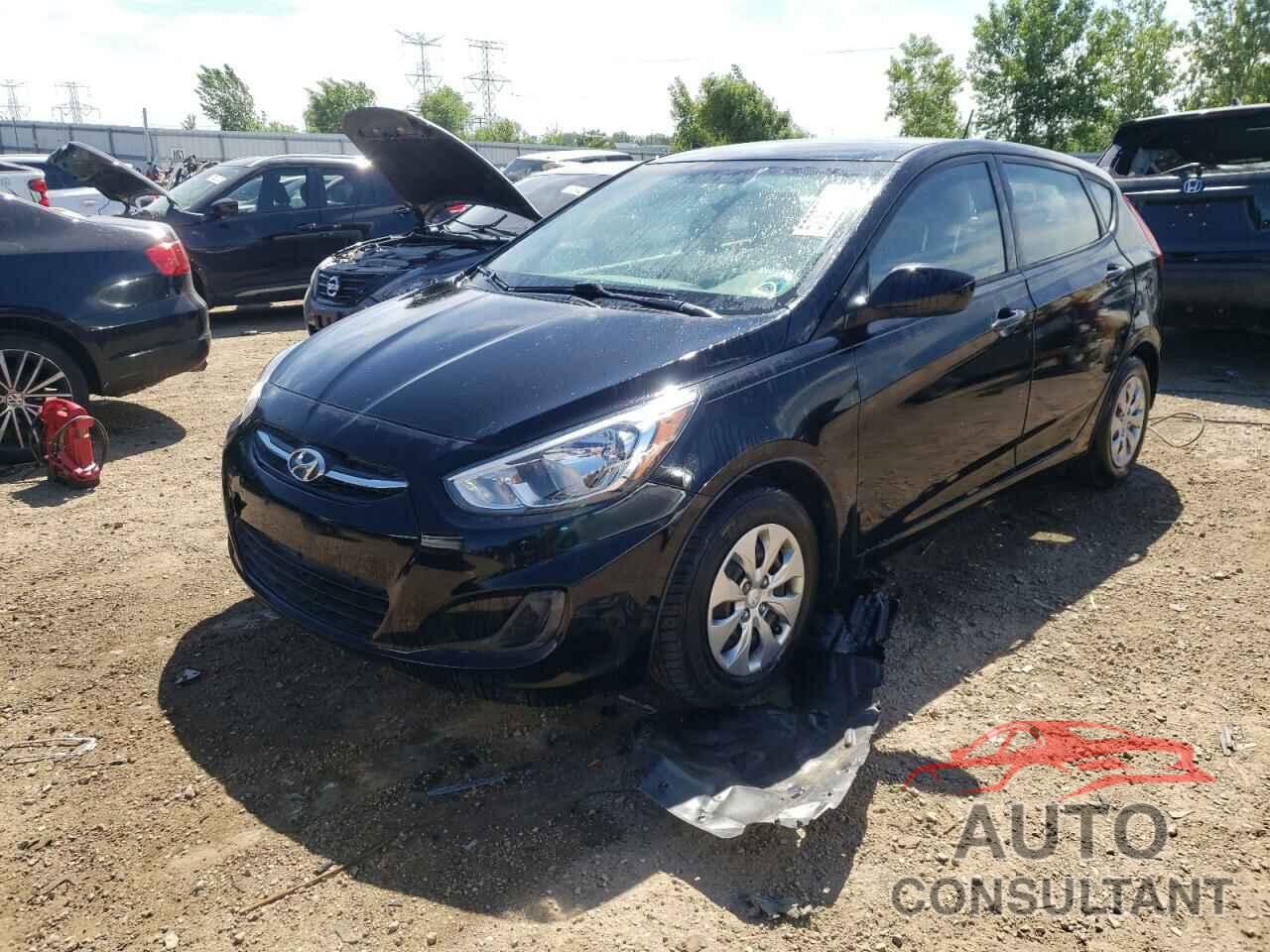 HYUNDAI ACCENT 2017 - KMHCT5AEXHU354488