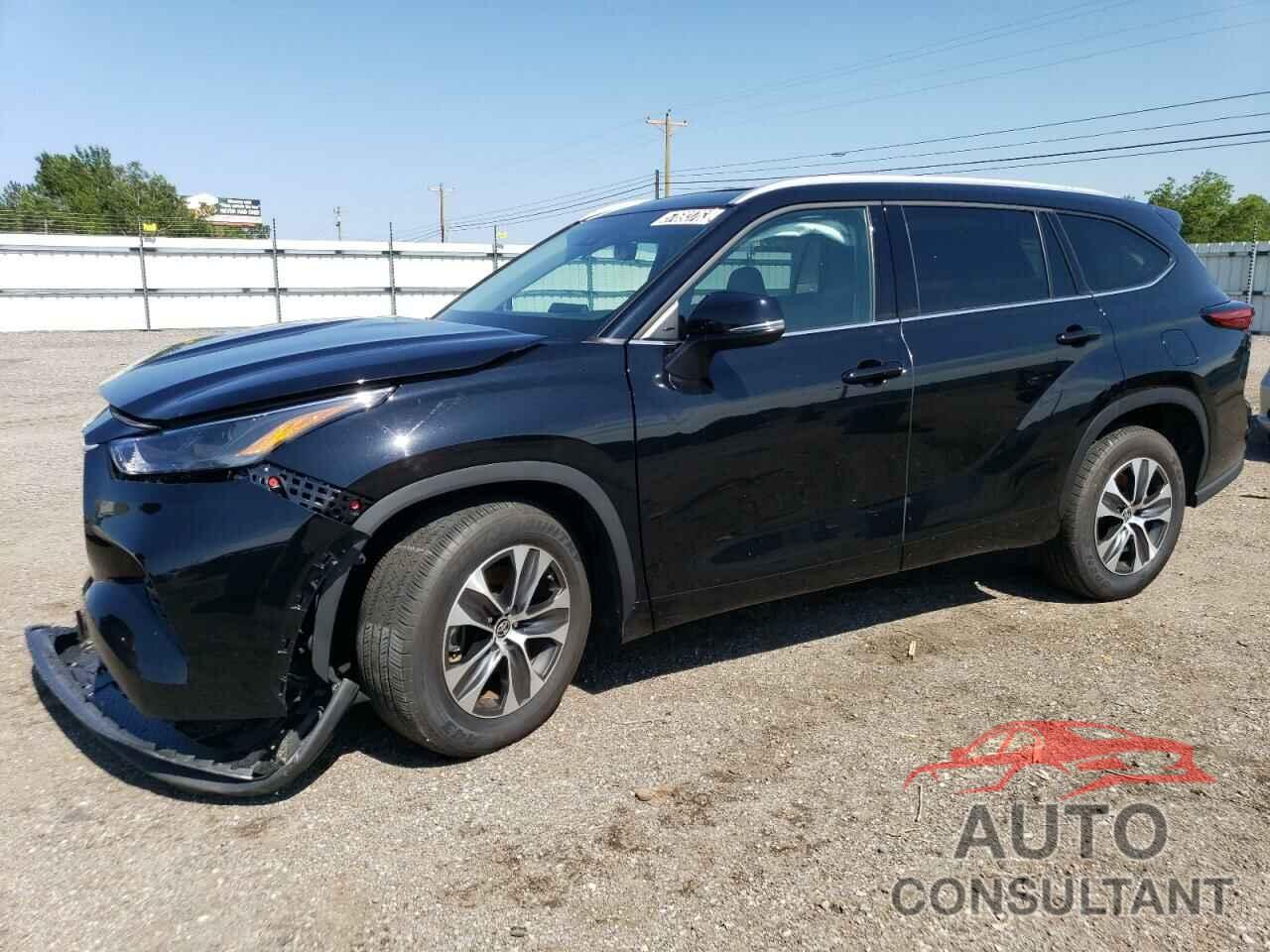 TOYOTA HIGHLANDER 2022 - 5TDGZRAH8NS127418