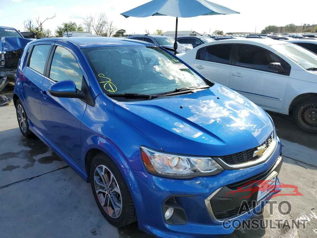 CHEVROLET SONIC 2017 - 1G1JD6SG4H4126168