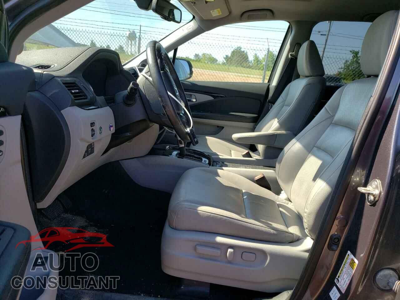 HONDA RIDGELINE 2017 - 5FPYK3F79HB004409