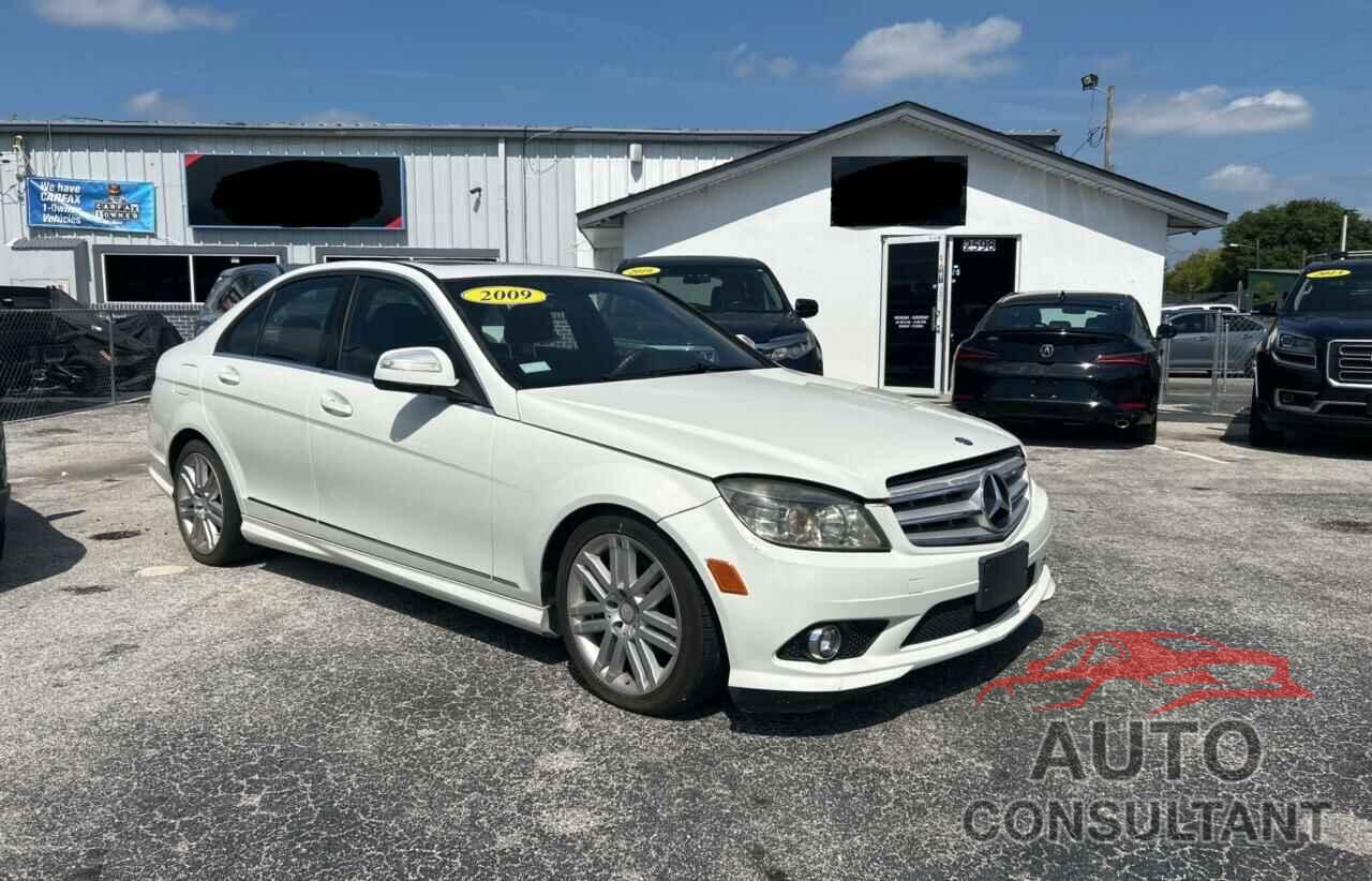 MERCEDES-BENZ C-CLASS 2009 - WDDGF81X19R048077
