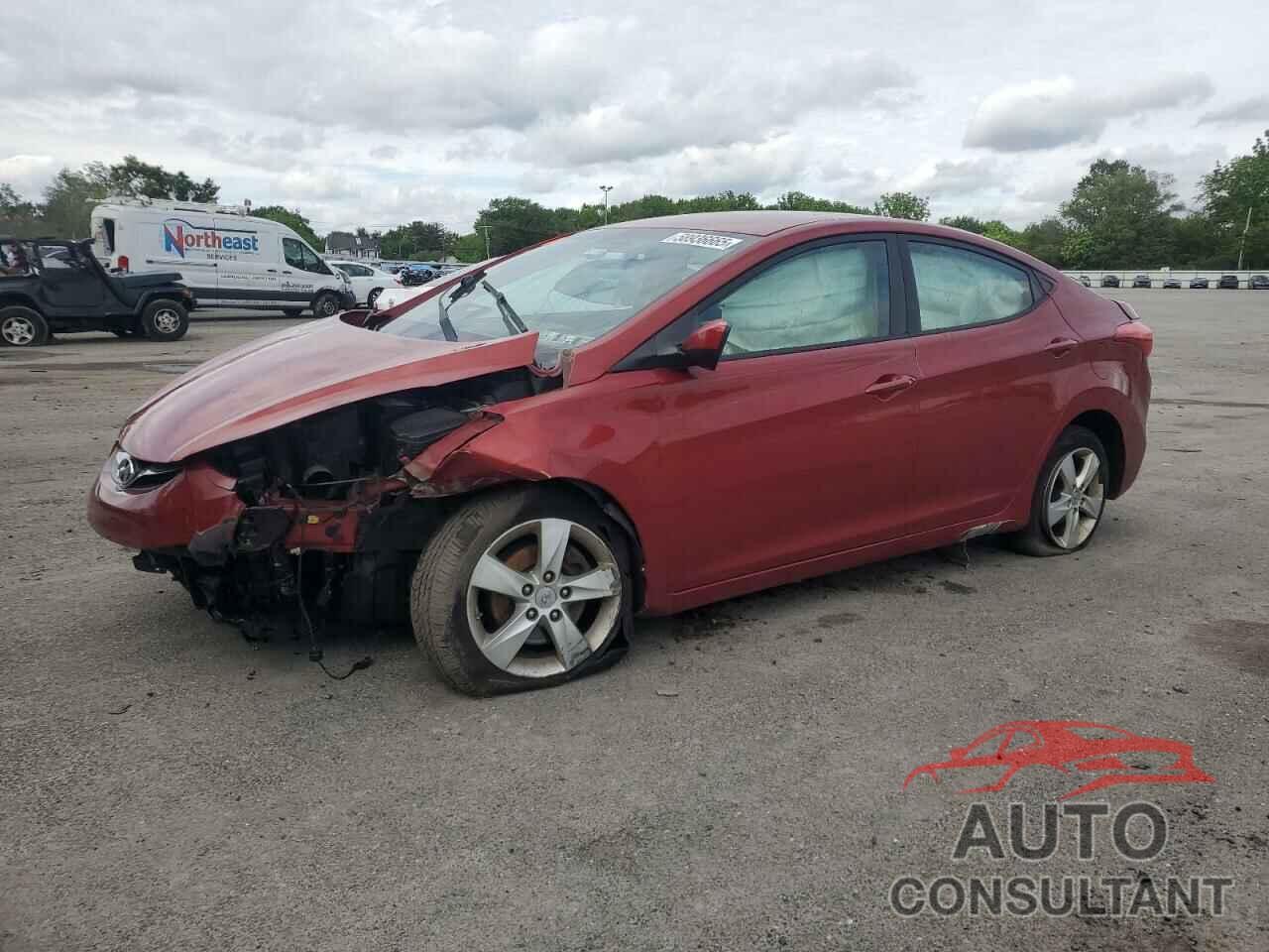 HYUNDAI ELANTRA 2012 - KMHDH4AE7CU408547
