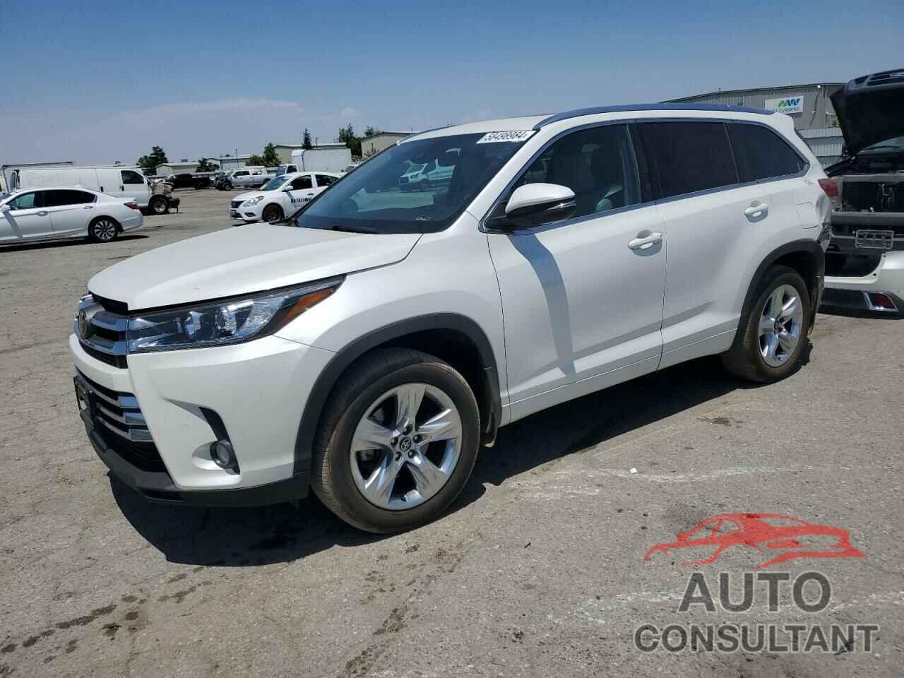 TOYOTA HIGHLANDER 2018 - 5TDDZRFH1JS824953