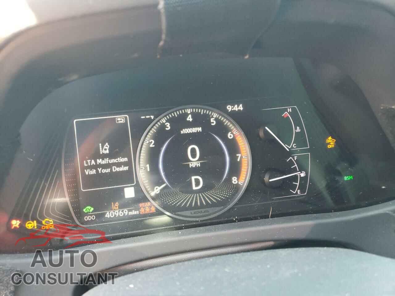 LEXUS UX 250H 2019 - JTHU9JBH4K2000752