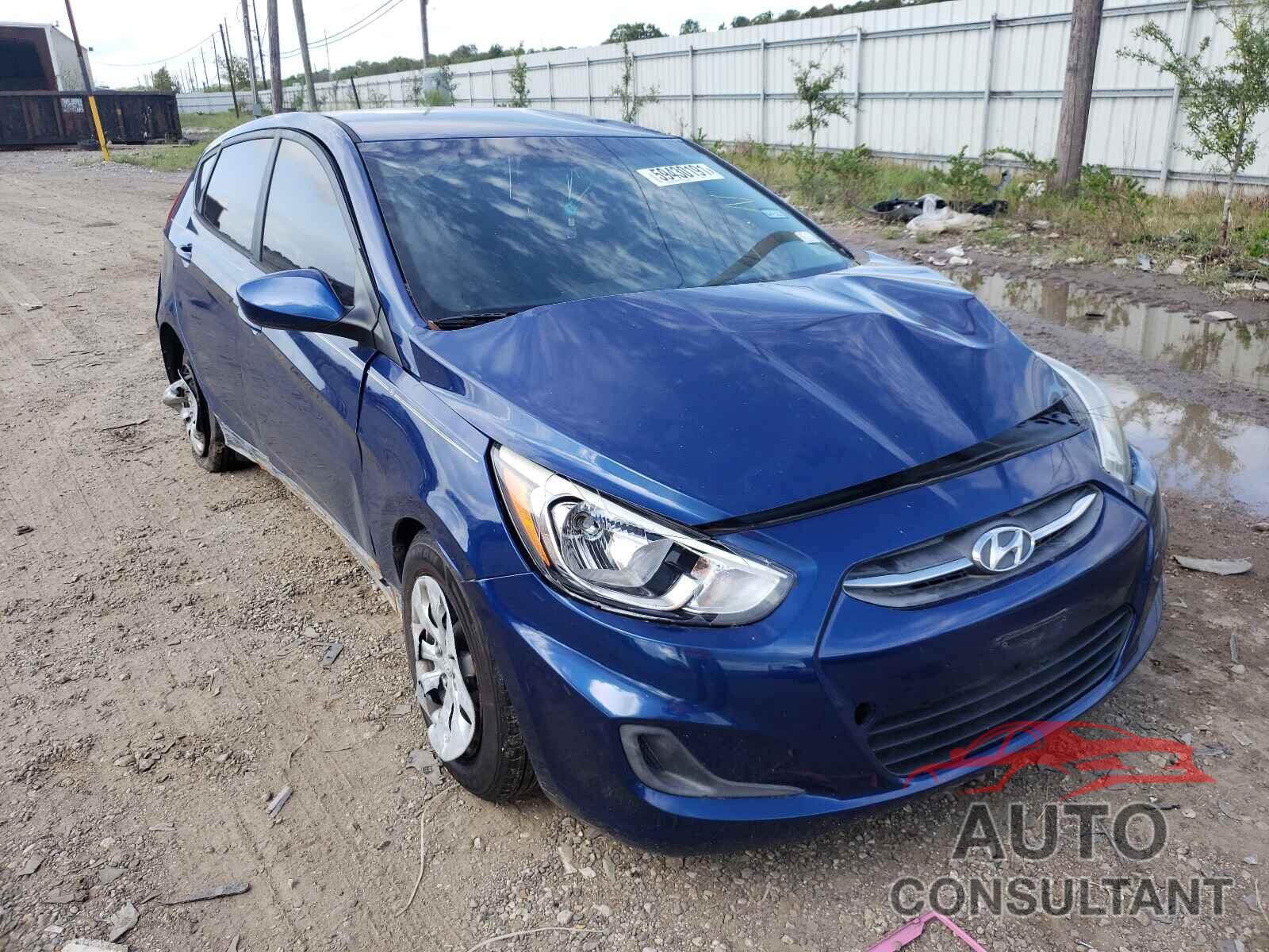 HYUNDAI ACCENT 2017 - KMHCT5AEXHU301032