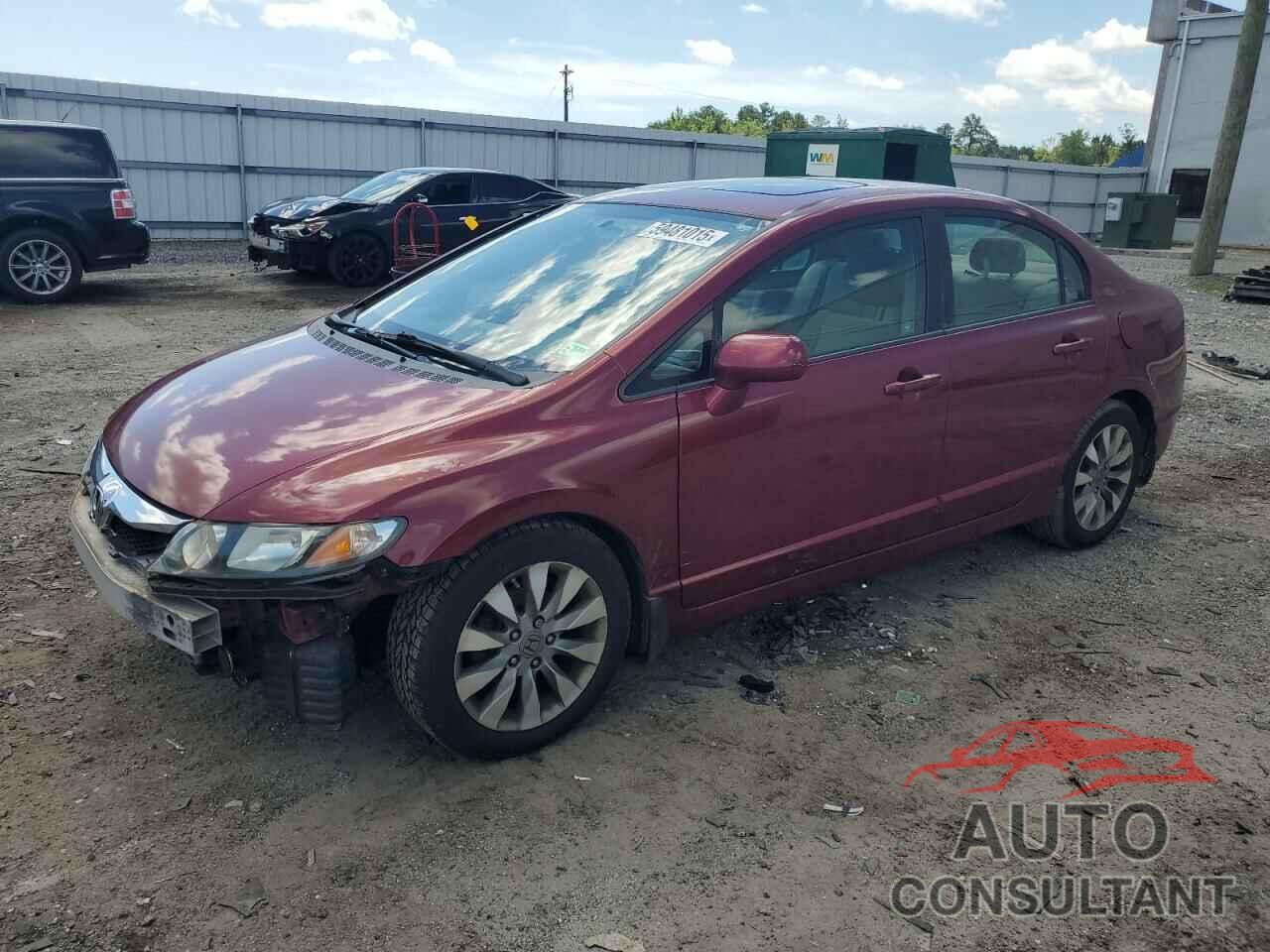 HONDA CIVIC 2009 - 19XFA168X9E033859