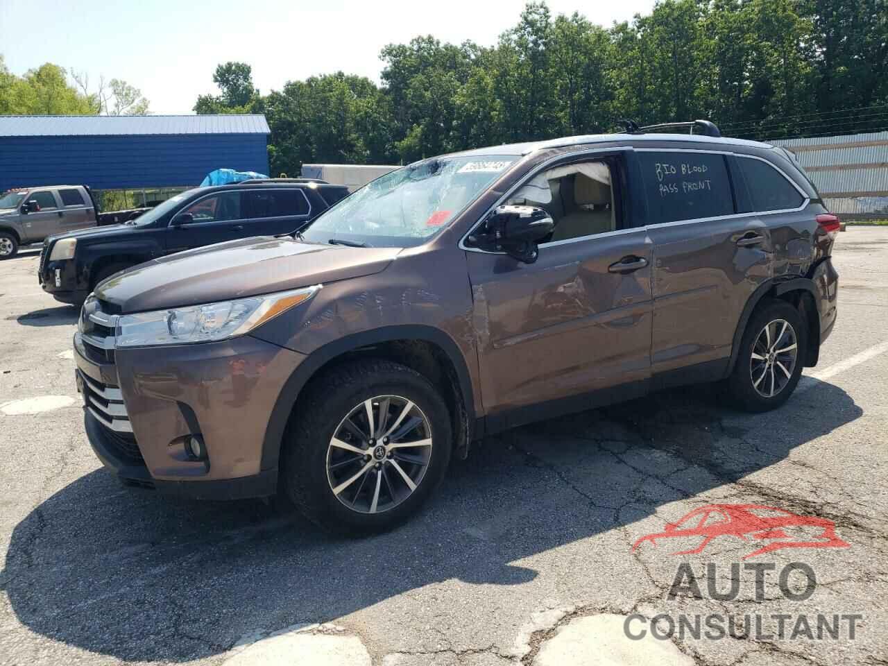 TOYOTA HIGHLANDER 2019 - 5TDJZRFH7KS959827