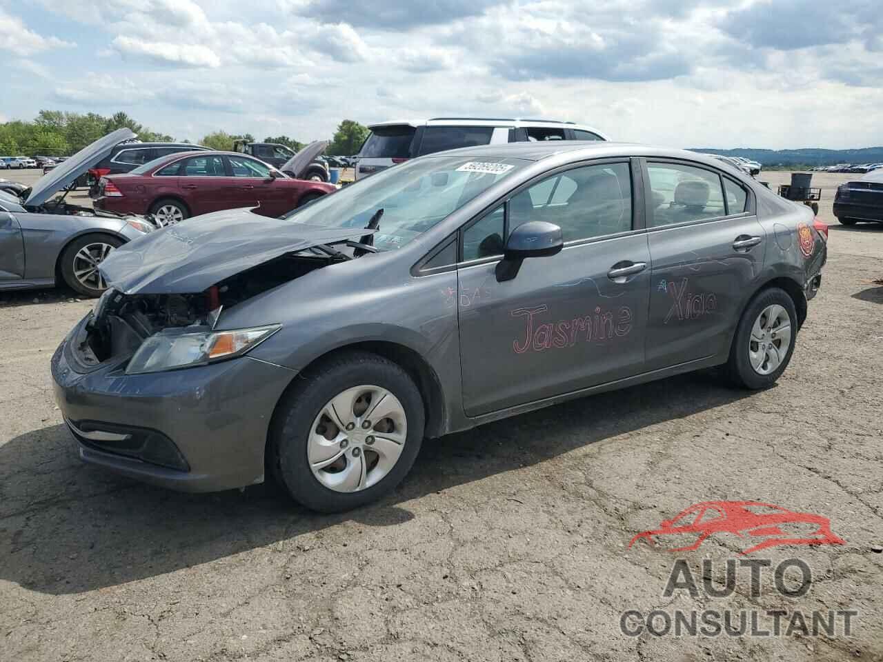 HONDA CIVIC 2013 - 19XFB2F58DE223869