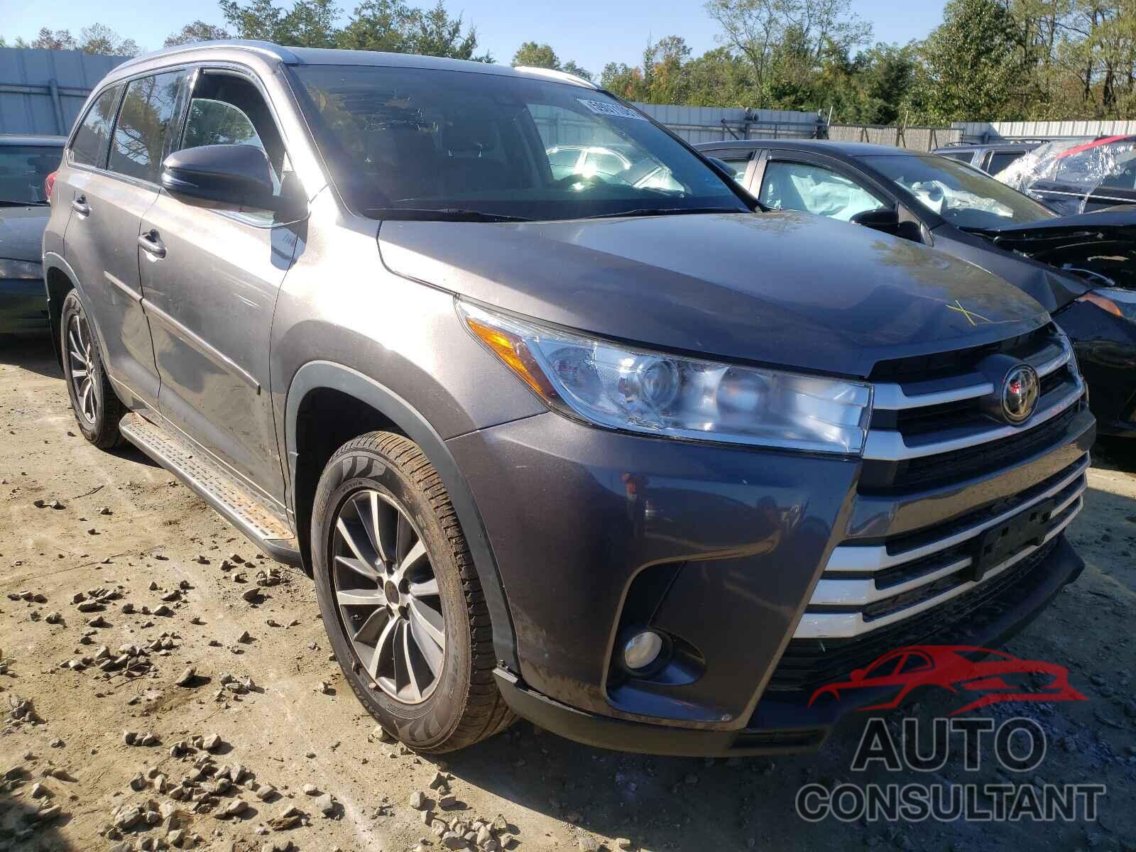 TOYOTA HIGHLANDER 2017 - 5TDJZRFH9HS359917