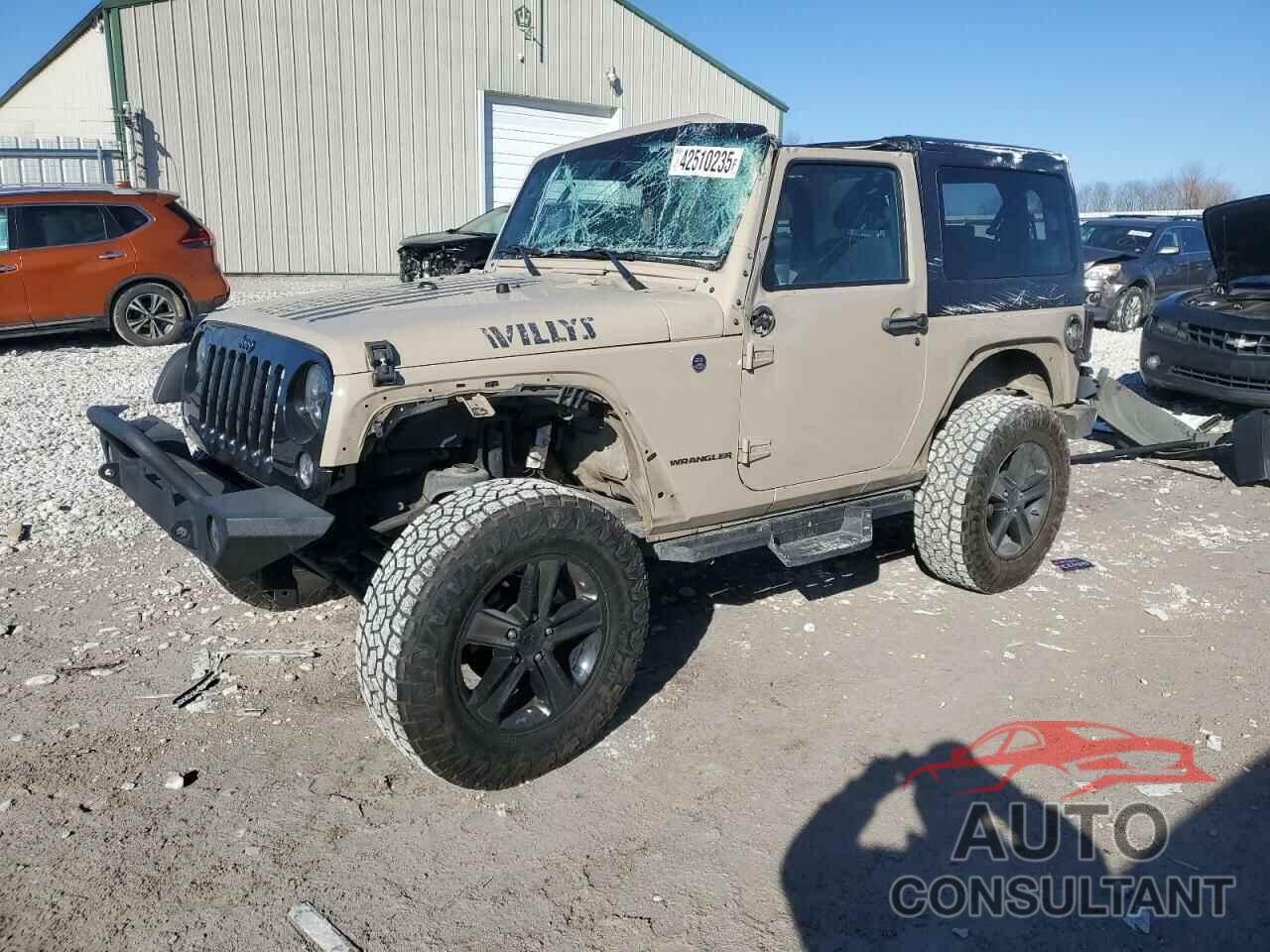 JEEP WRANGLER 2016 - 1C4AJWAG0GL282245