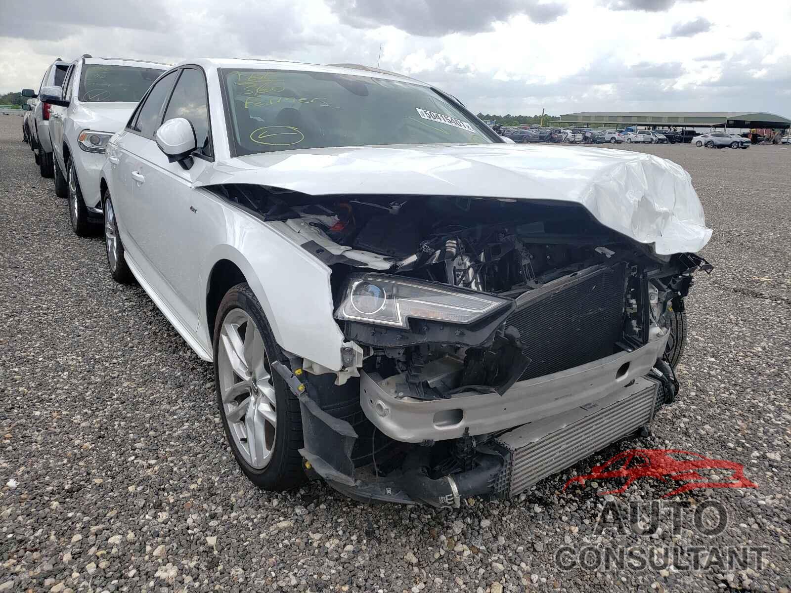 AUDI A4 2017 - WAUKMAF49HN055281