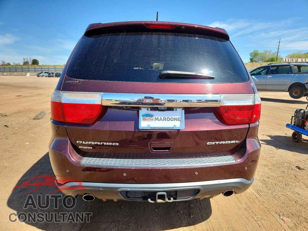 DODGE DURANGO 2012 - 1C4SDJETXCC159312