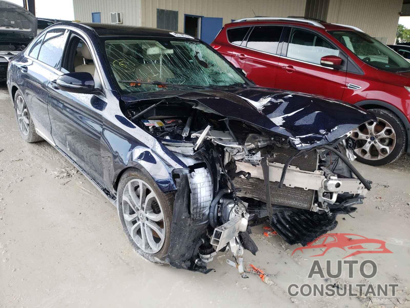 MERCEDES-BENZ C-CLASS 2017 - 55SWF4JB4HU232659