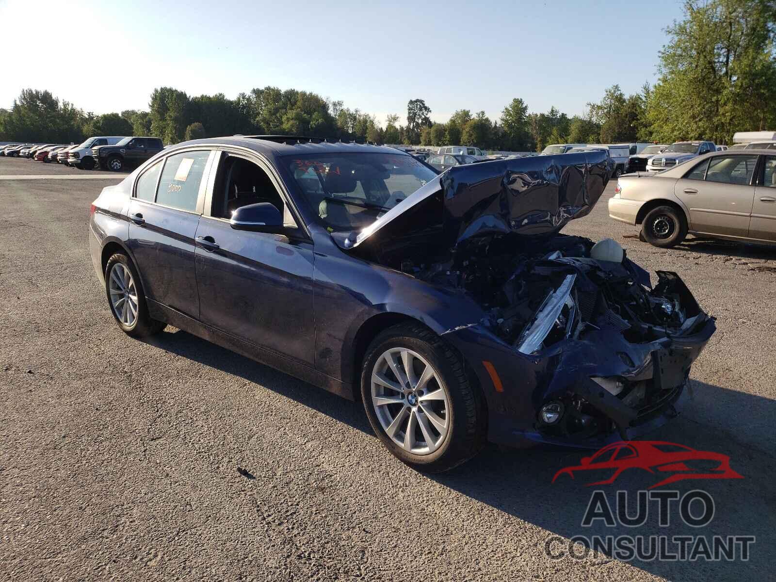 BMW 3 SERIES 2018 - WBA8E5G53JNU45742