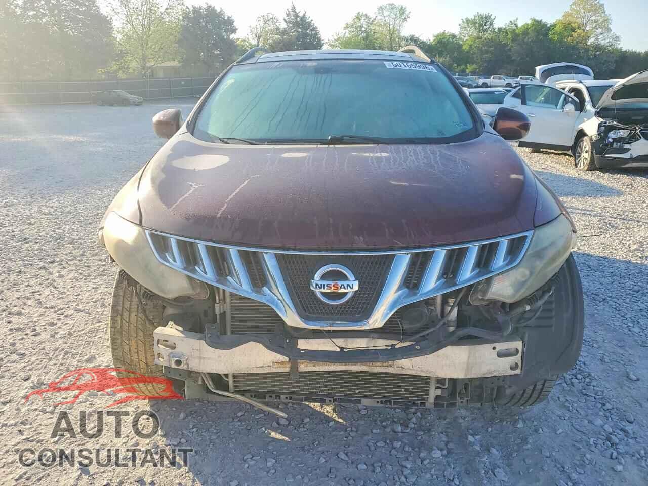 NISSAN MURANO 2010 - JN8AZ1MU6AW007602