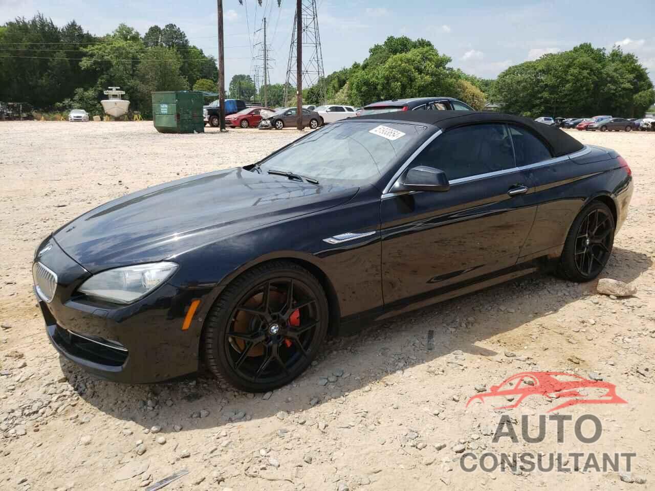 BMW 6 SERIES 2012 - WBALZ3C56CDL70455