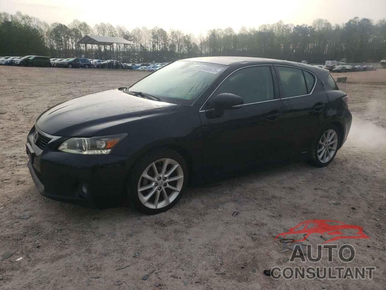 LEXUS CT 200 2012 - JTHKD5BH7C2096584