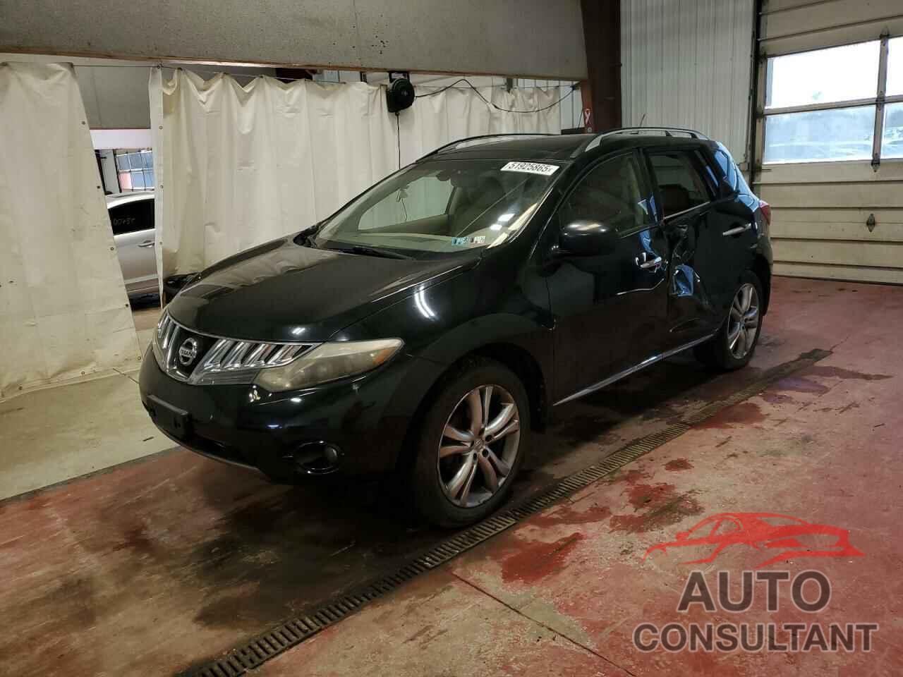 NISSAN MURANO 2009 - JN8AZ18W49W100268
