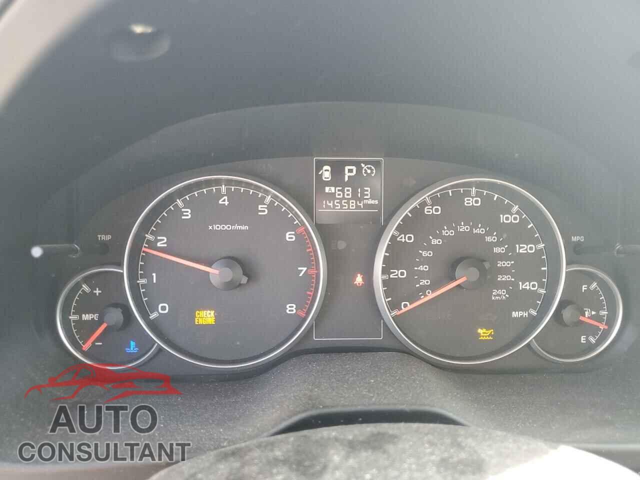 SUBARU OUTBACK 2013 - 4S4BRBCC8D3206201