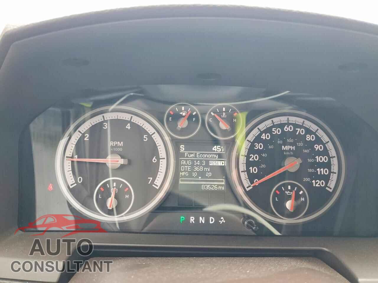 DODGE RAM 1500 2012 - 1C6RD7PT9CS136891