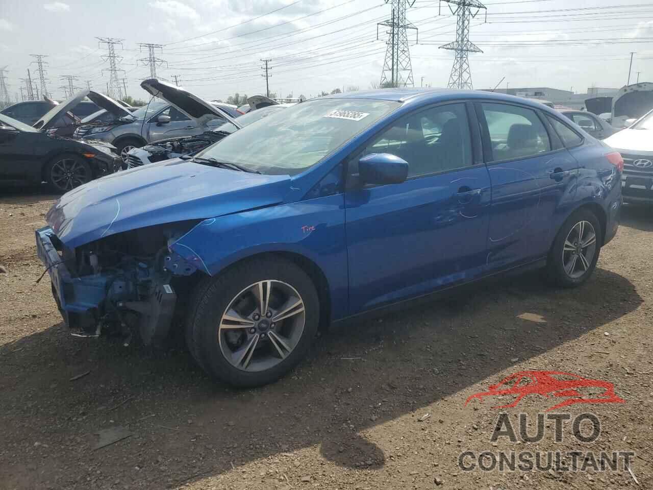 FORD FOCUS 2018 - 1FADP3F22JL204862