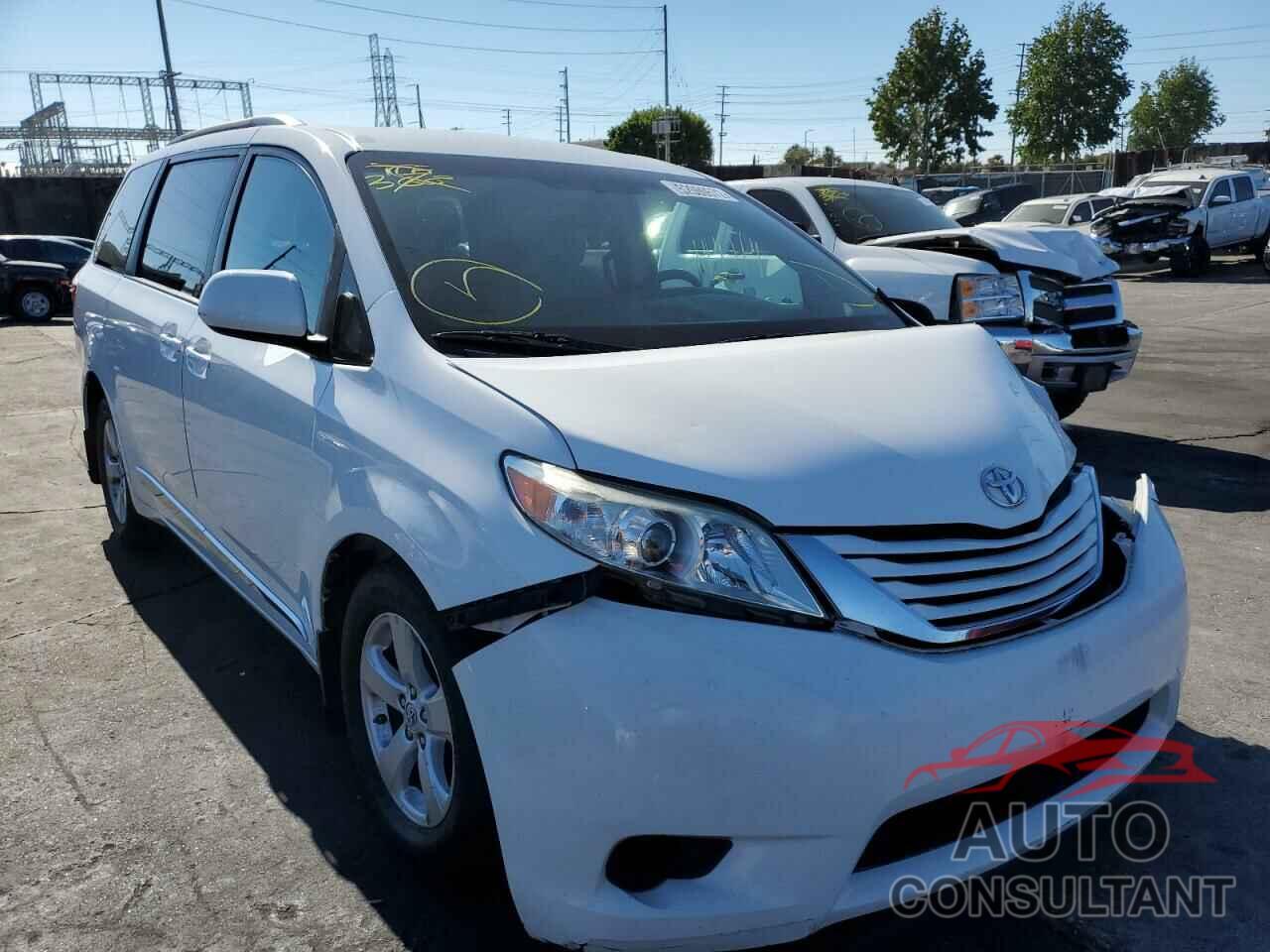 TOYOTA SIENNA 2016 - 5TDKK3DC8GS745465