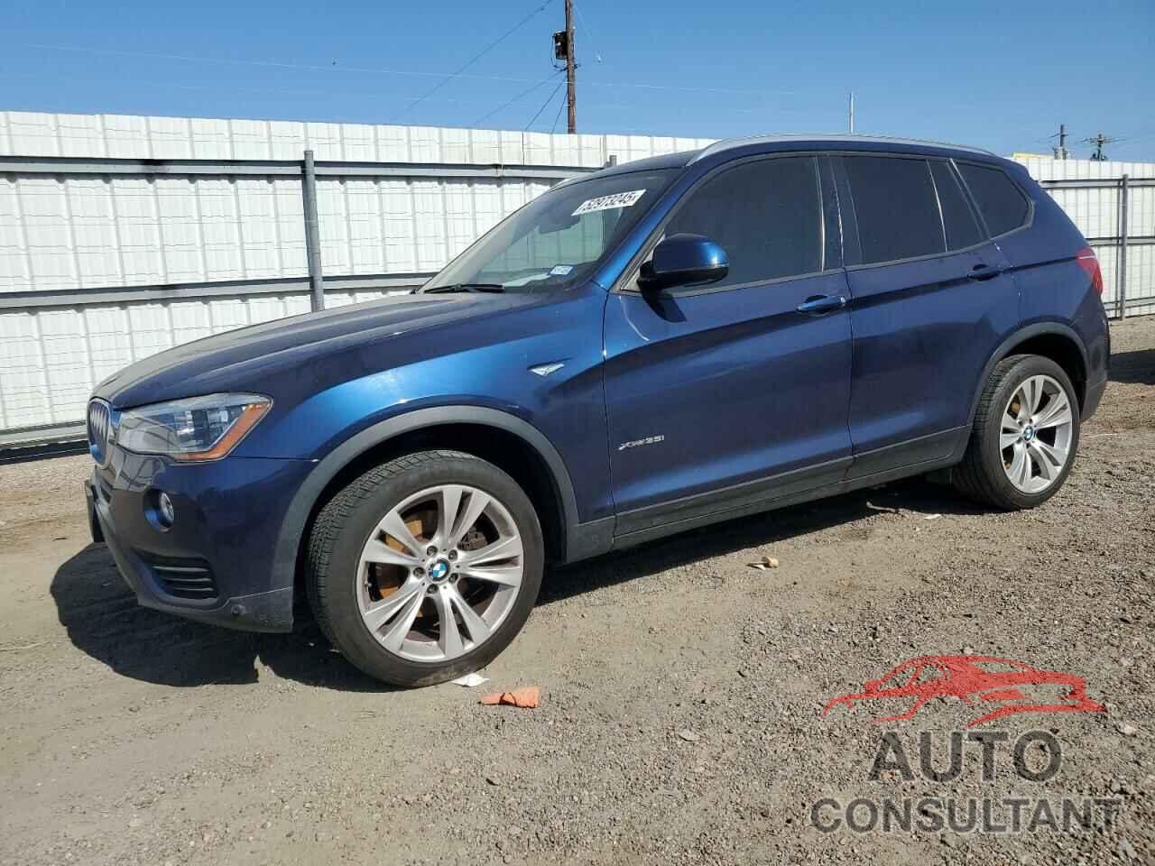 BMW X3 2015 - 5UXWX7C5XF0K33283