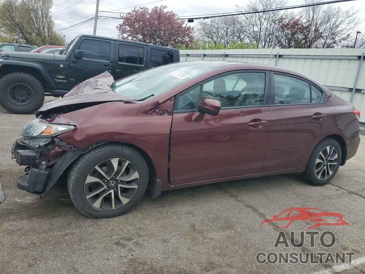 HONDA CIVIC 2014 - 19XFB2F80EE017327