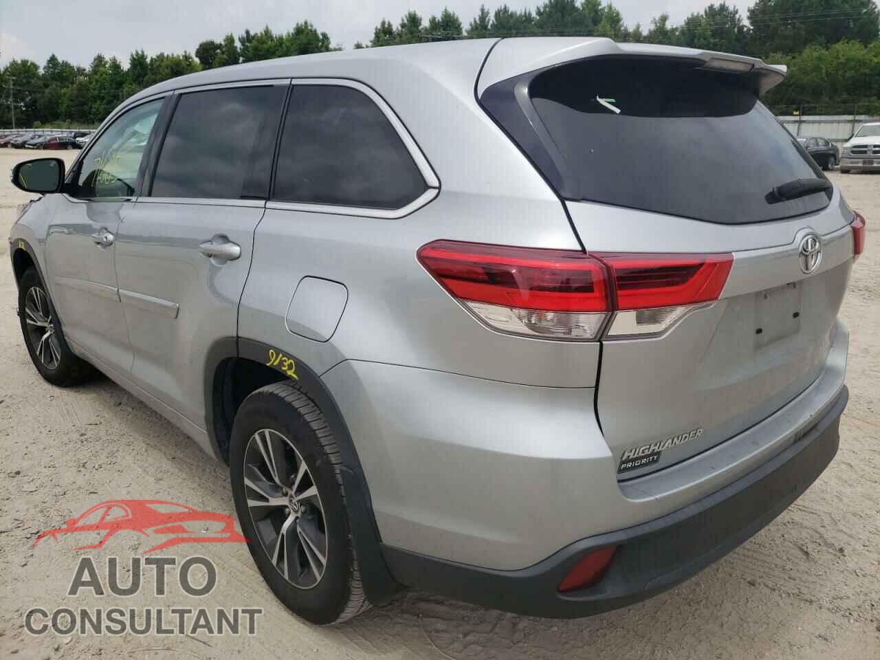 TOYOTA HIGHLANDER 2018 - 5TDBZRFH7JS834295